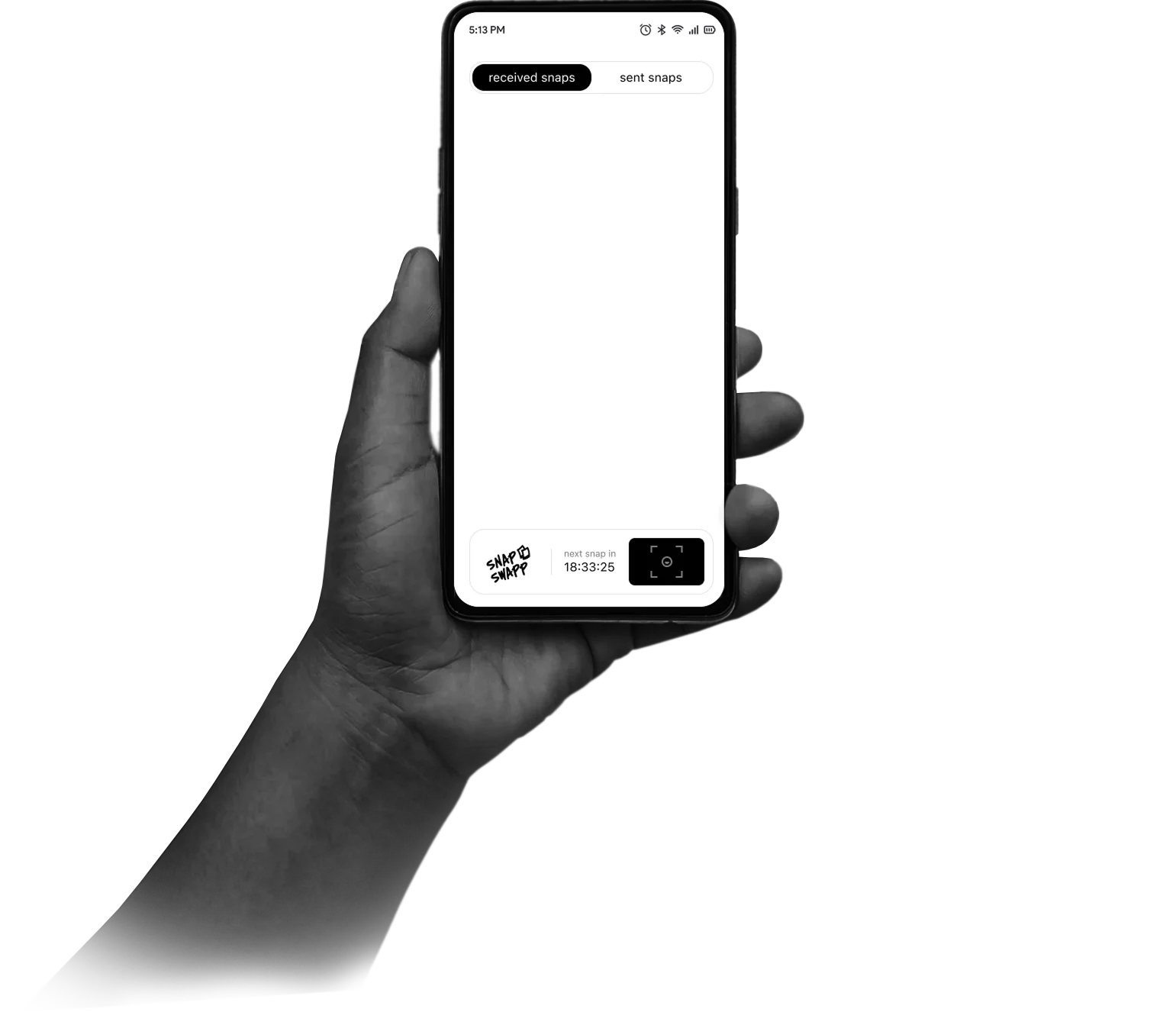 Hand with phone